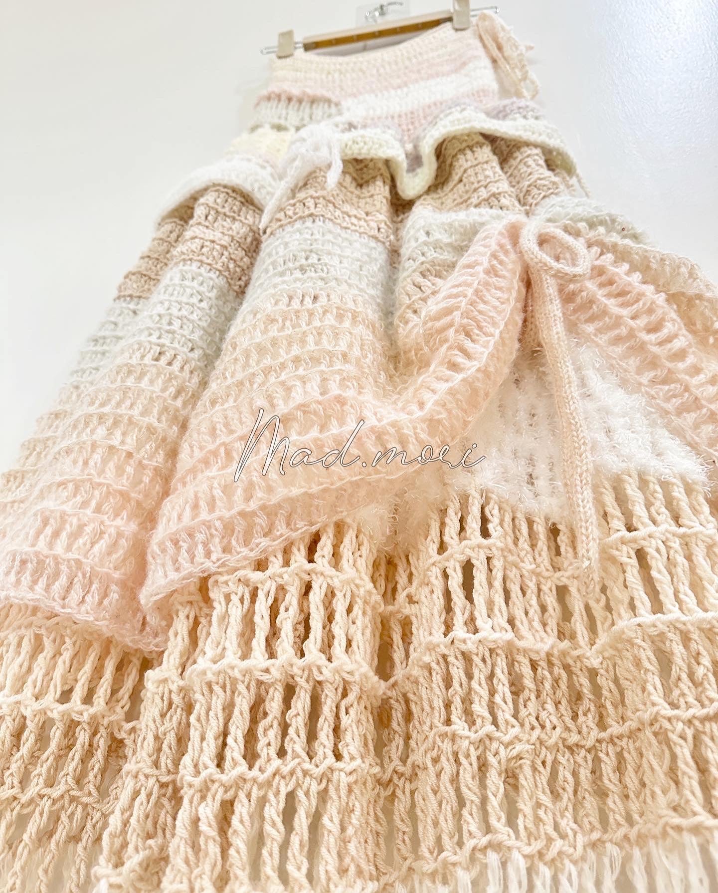 Fairy Layered Skirt 「Ivory / cream color」