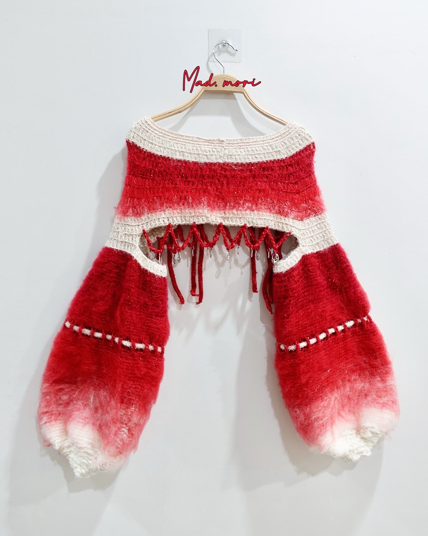 Madmori Ballet Ribbon Sleeves「Red Jellyfish」