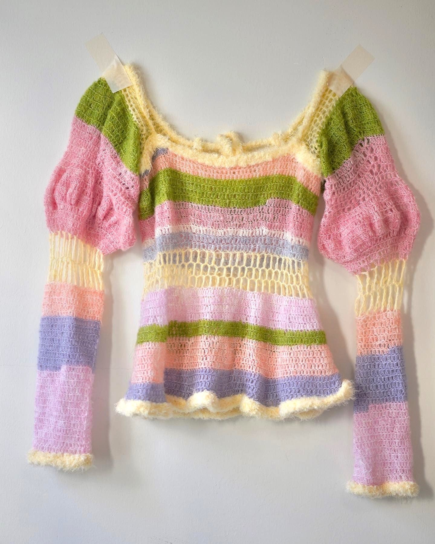Rainbow jelly top