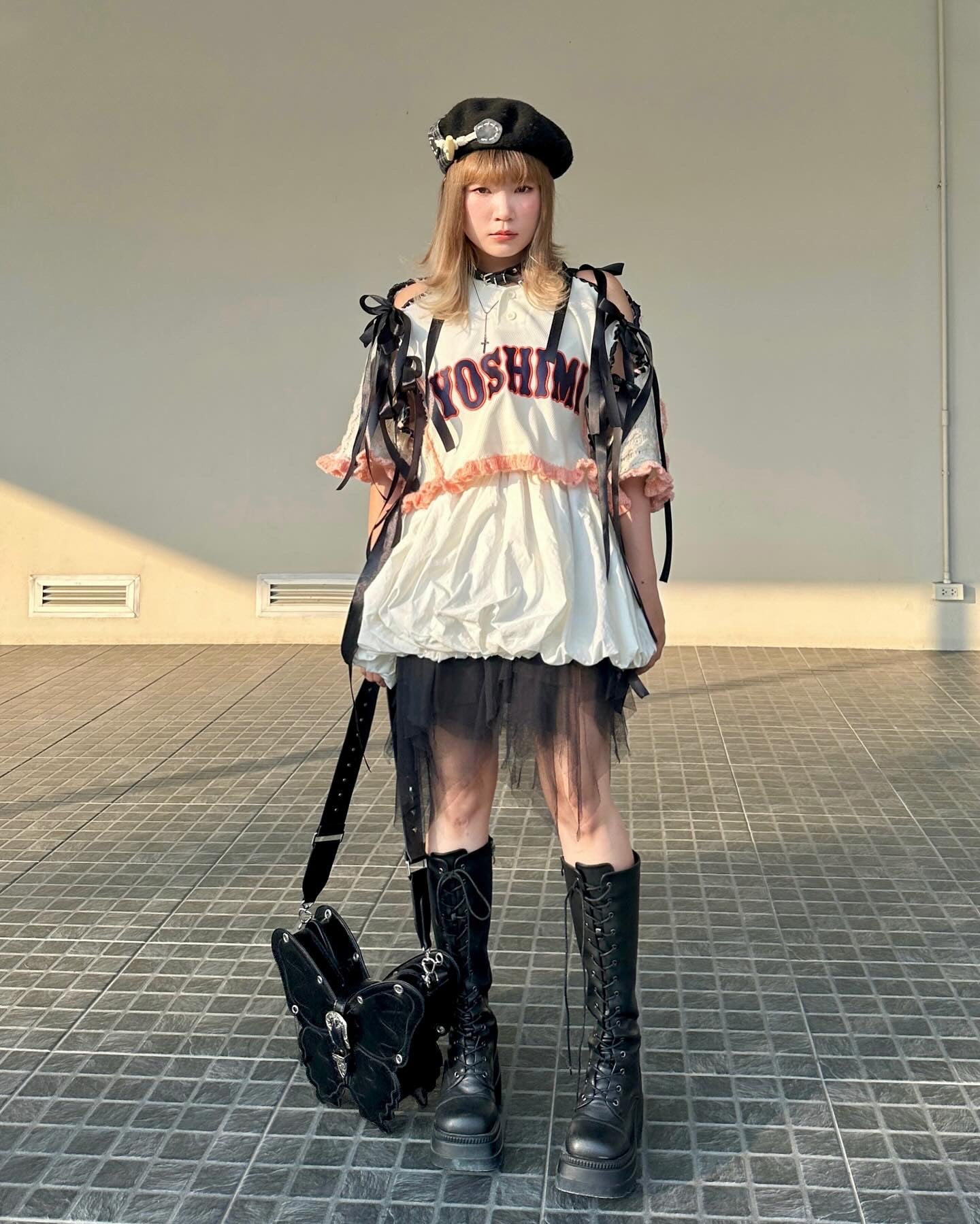 Mad.mori x Up cycled「YOSHIMI crochet ribbon」