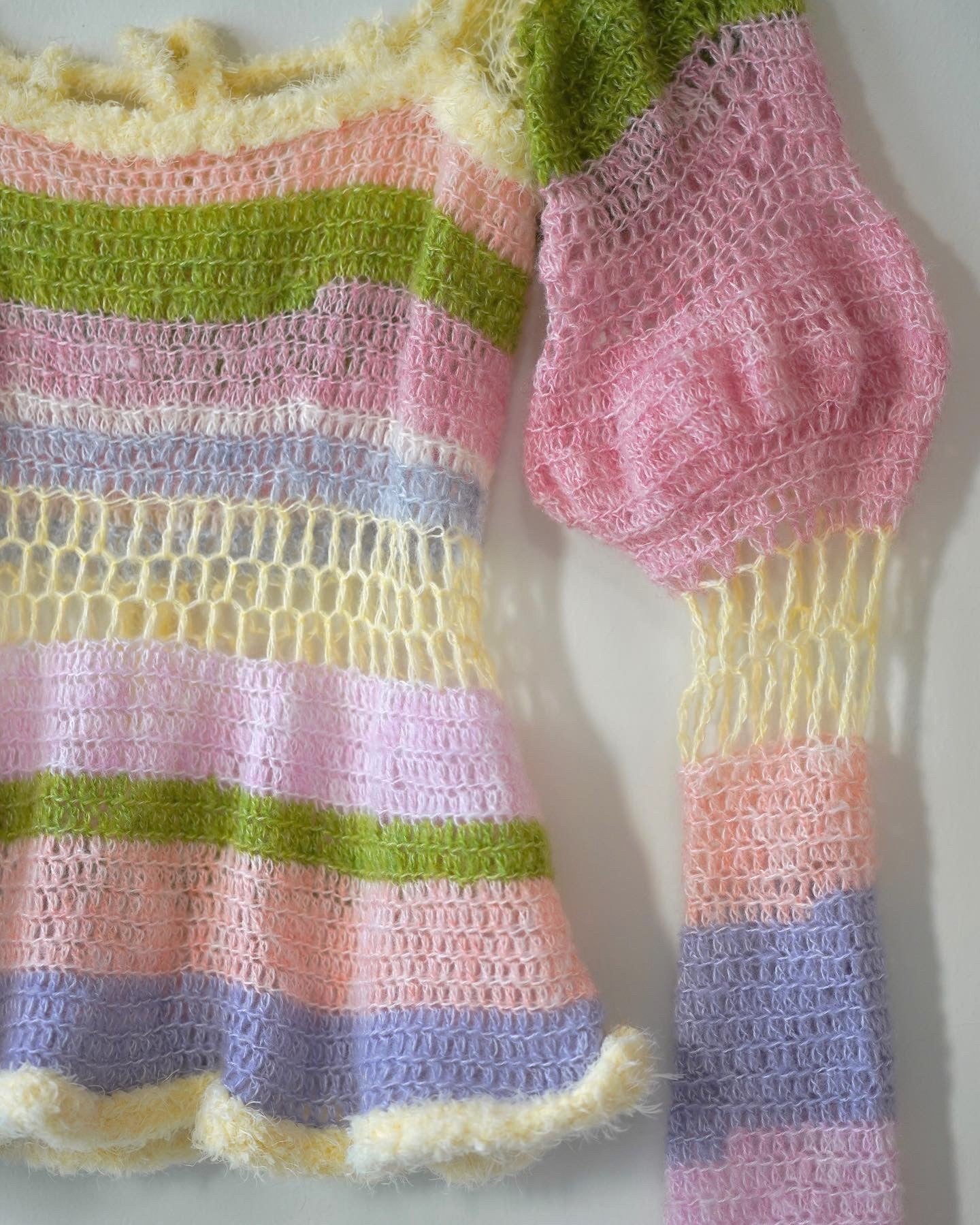 Rainbow jelly top