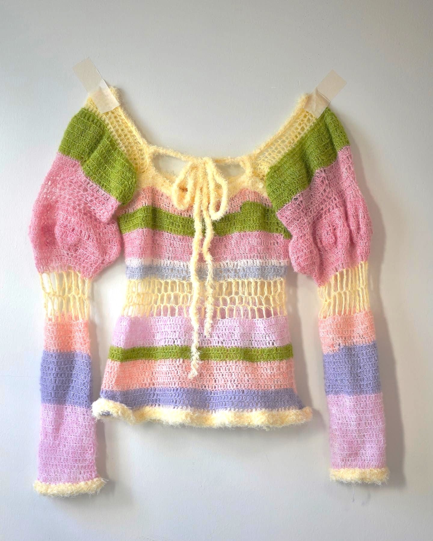 Rainbow jelly top