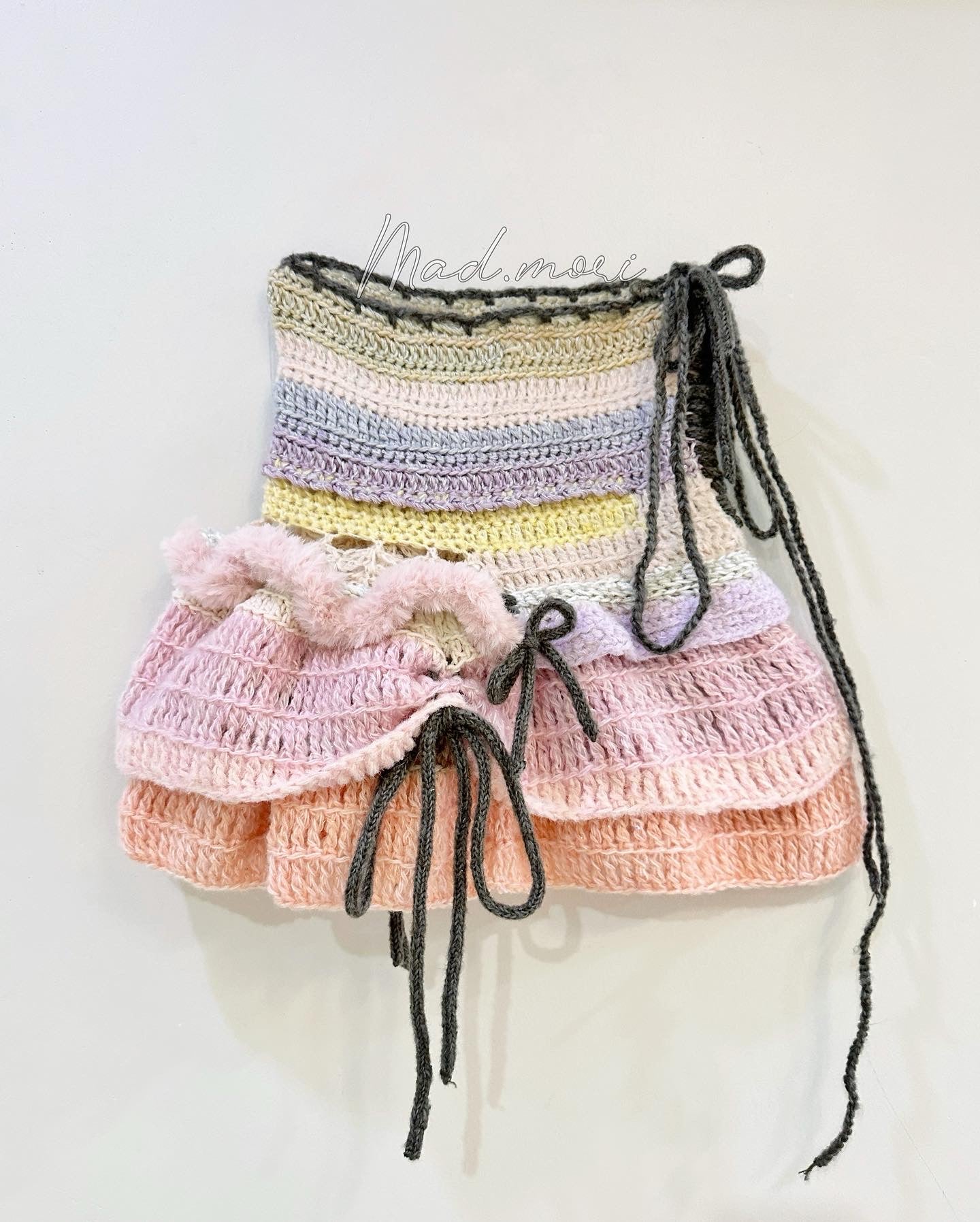 Fairy Layered mini Skirt 「Baby Blue color」