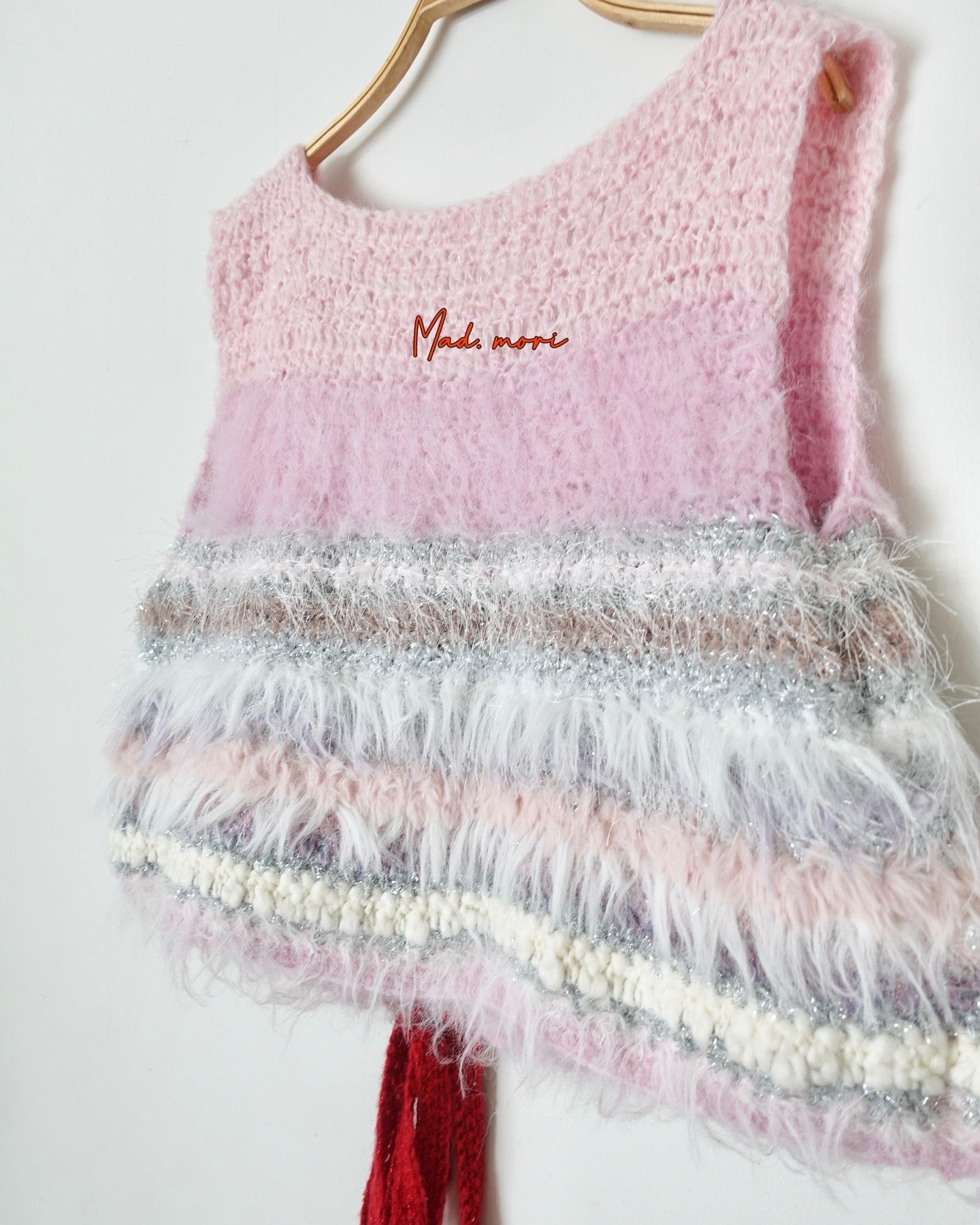 Strawberry shortcake ribbon Vest