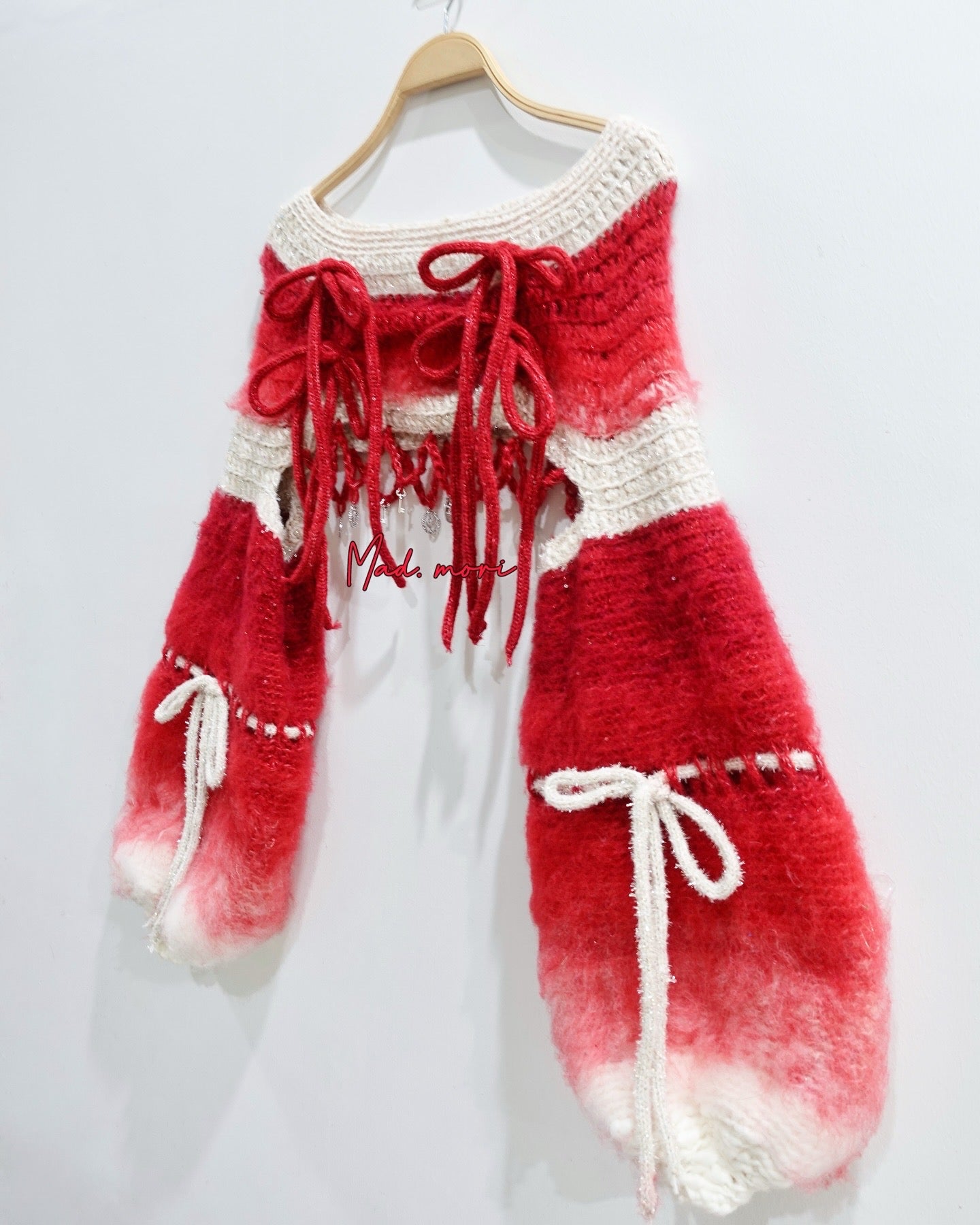 Madmori Ballet Ribbon Sleeves「Red Jellyfish」