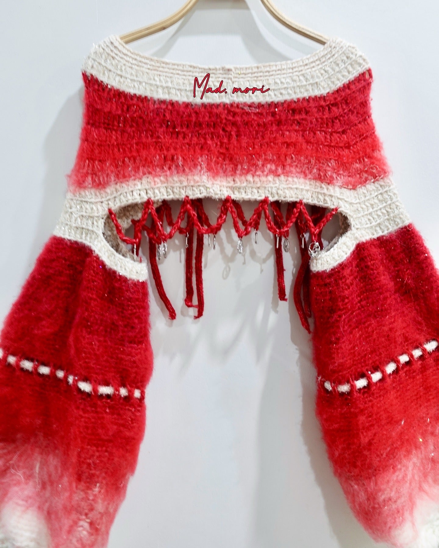 Madmori Ballet Ribbon Sleeves「Red Jellyfish」