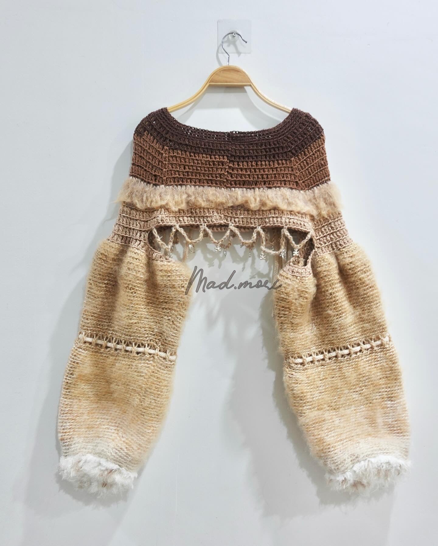 Madmori Ballet Ribbon Sleeves「Teddy Bear color」