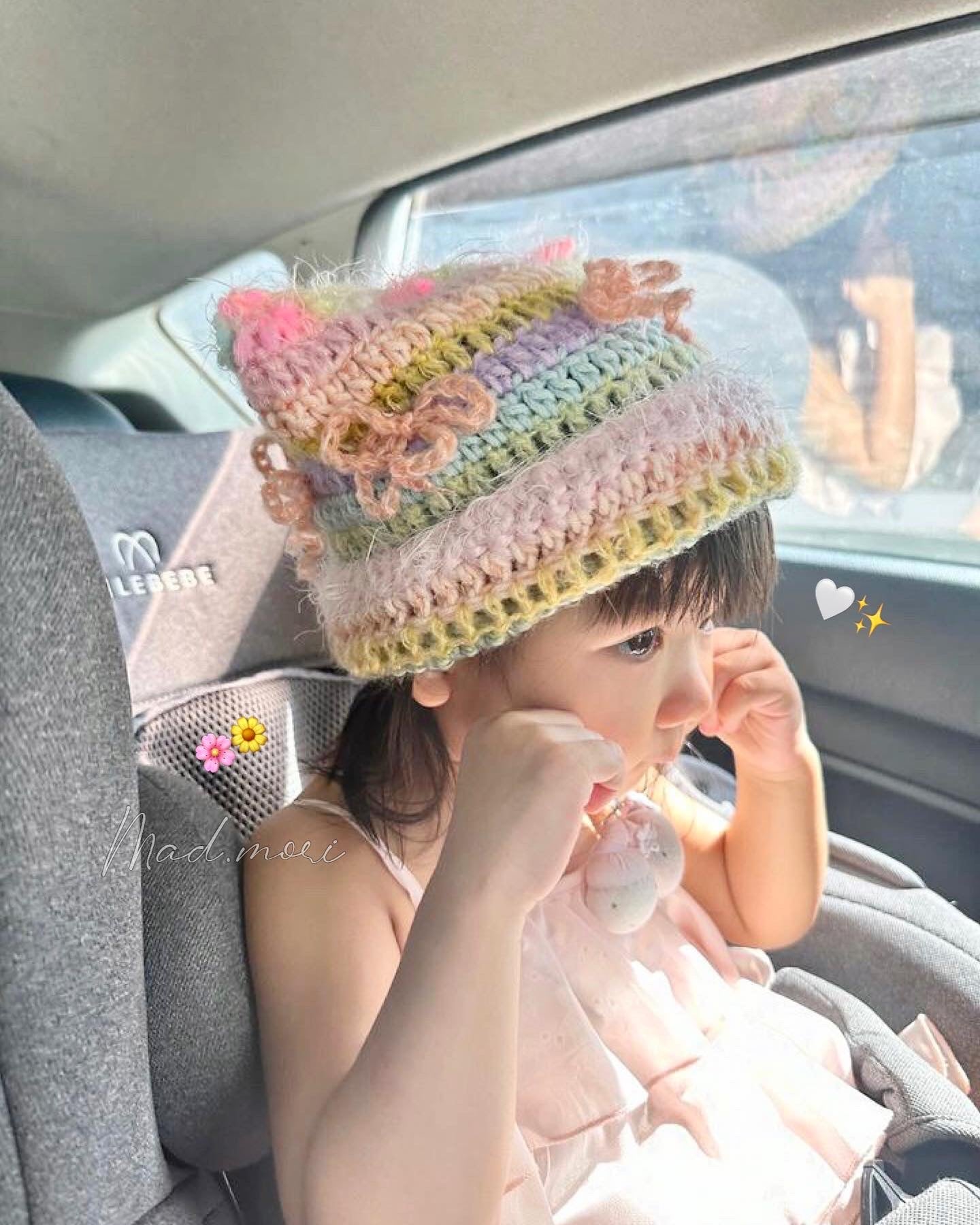 Mad.mori Beanie「Pastel color」