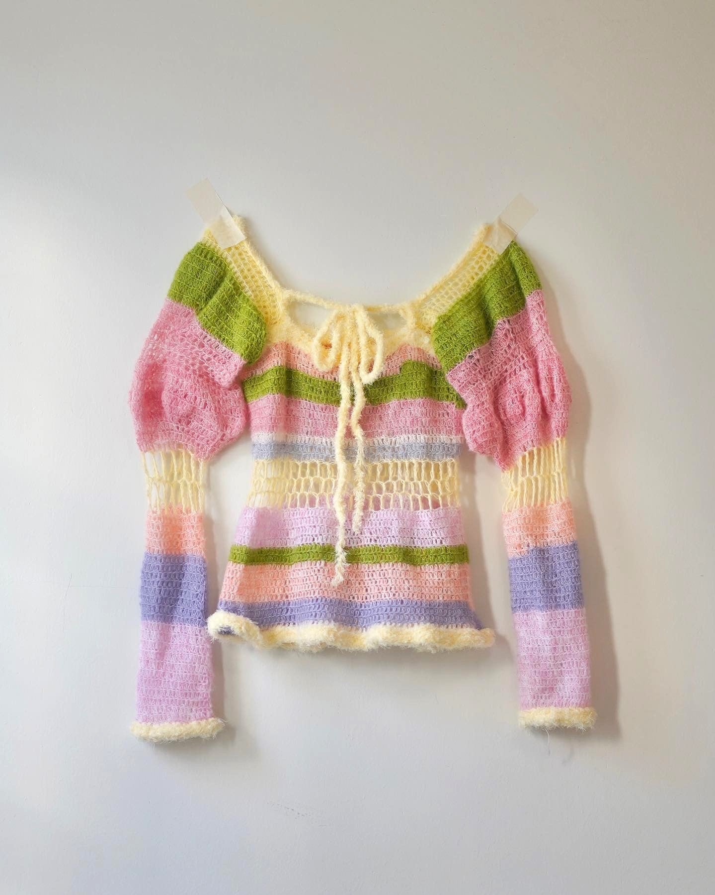 Rainbow jelly top