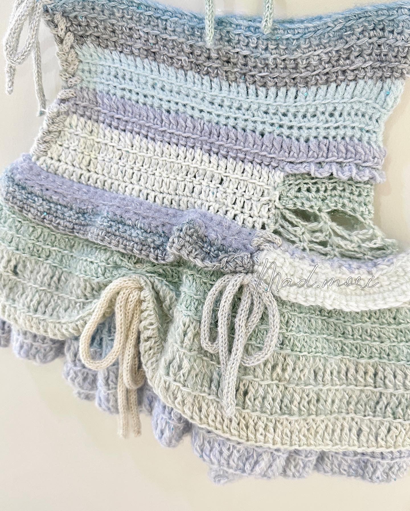 Fairy Layered mini Skirt 「Baby Blue color」