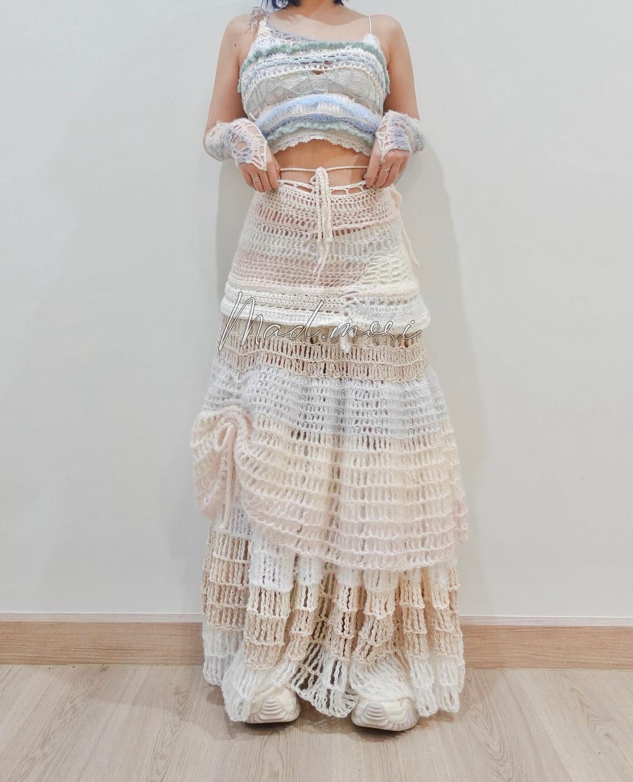 Fairy Layered Skirt 「Ivory / cream color」
