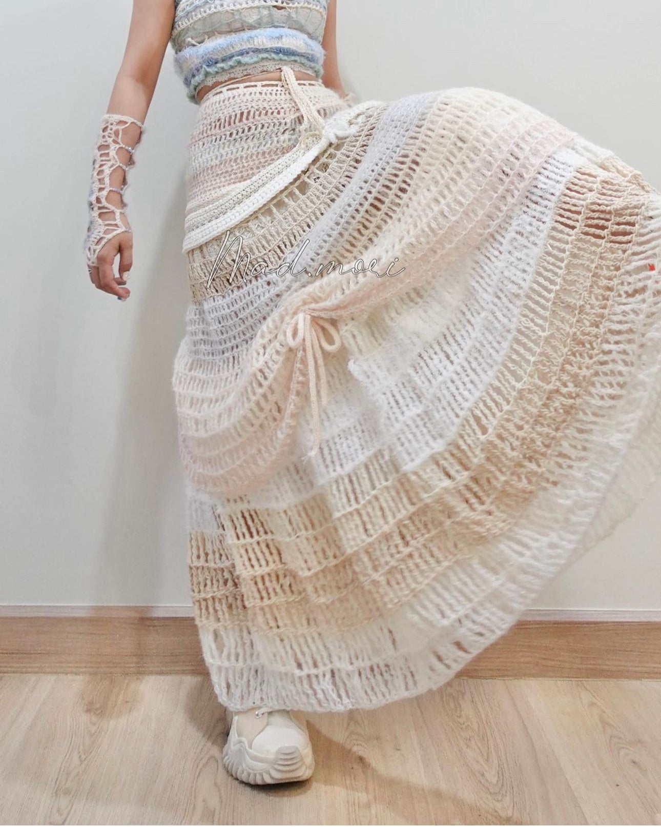 Fairy Layered Skirt 「Ivory / cream color」