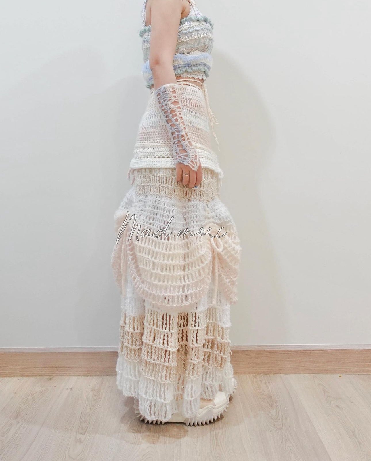 Fairy Layered Skirt 「Ivory / cream color」