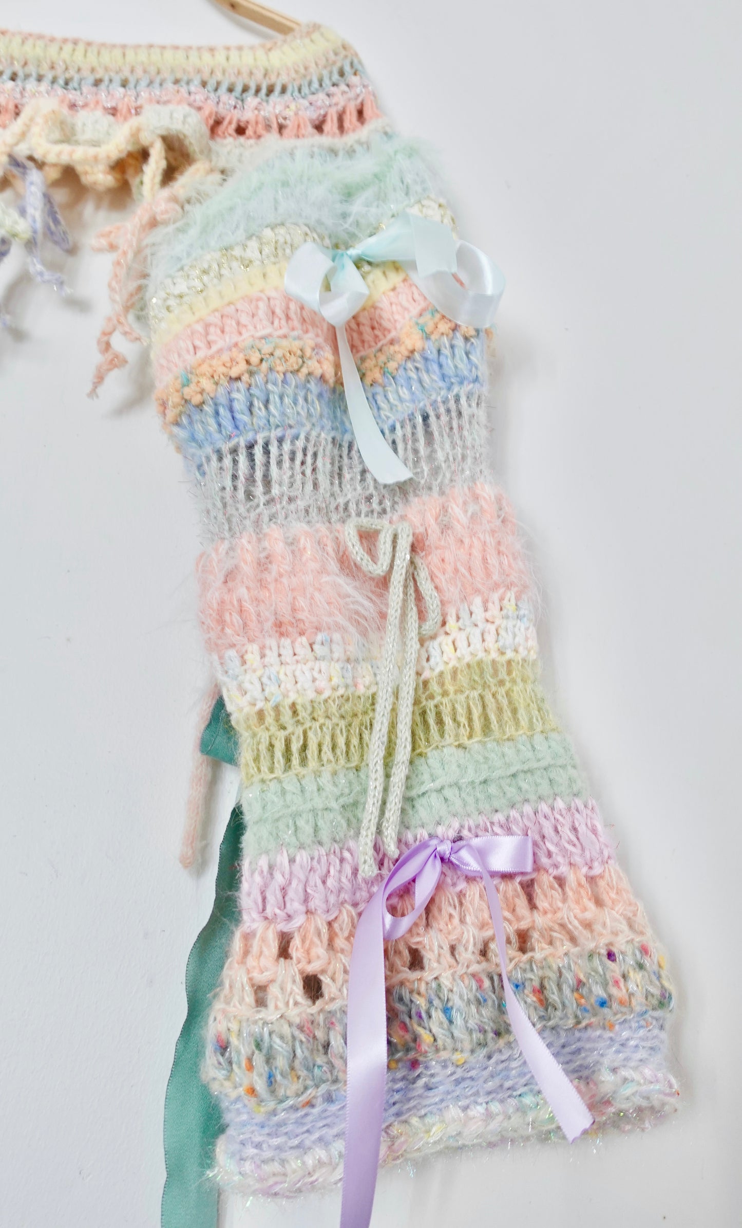 Madmori Baby pastel Ribbon Shrug Sleeves❀ ✿