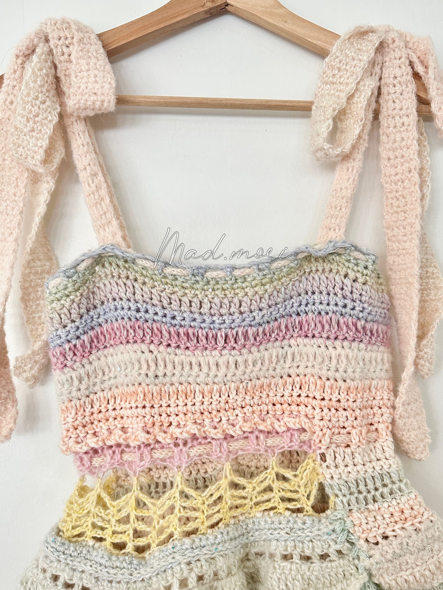 Fairy Layered Dress 「 Rainbow color」