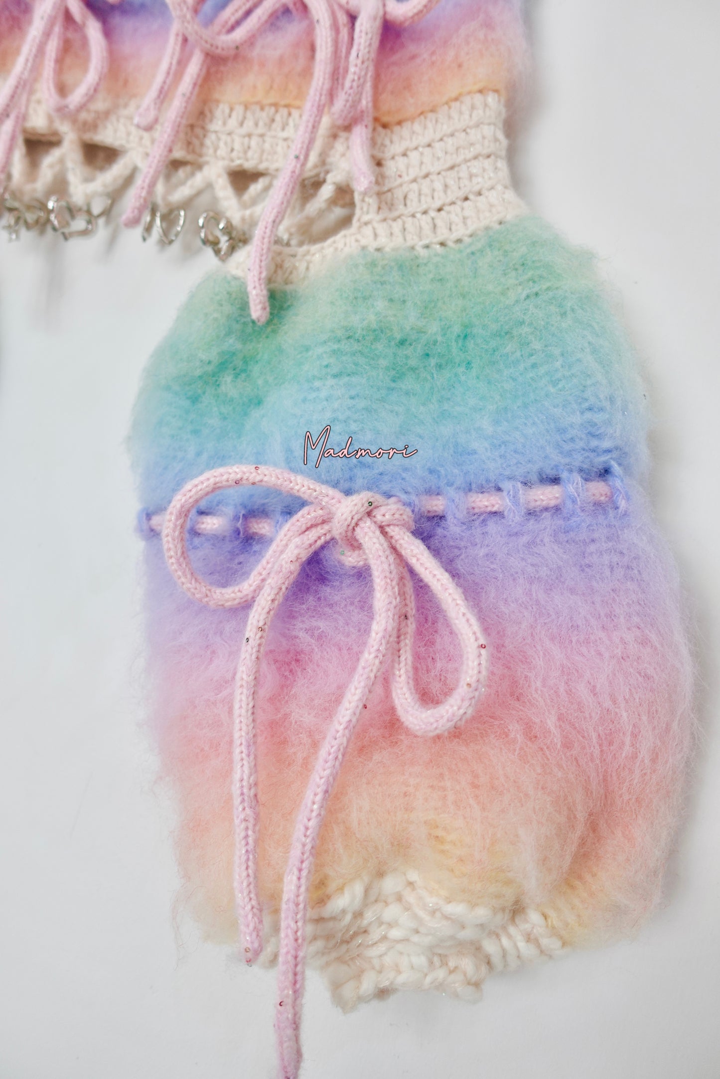 Madmori Ballet Ribbon Sleeves「Rainbow color」