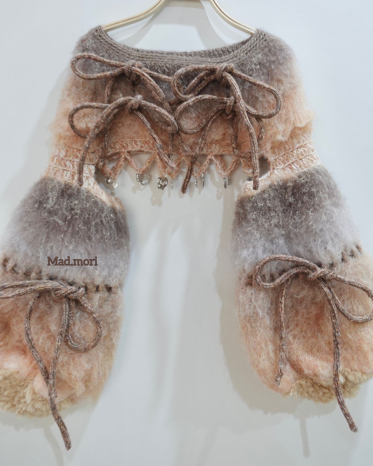 Madmori Ballet Ribbon Sleeves「Mocha Mousse x Hot Cocoa x Caramel color」
