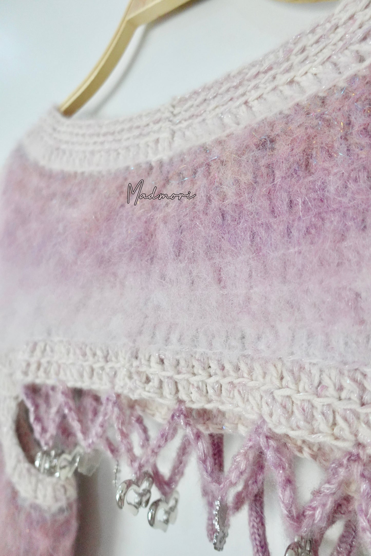 Madmori Ballet Ribbon Sleeves「 Lupine color」