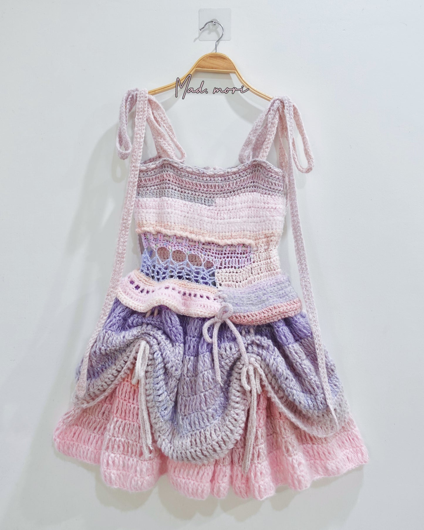 Fairy Layered Dress「Pastel purple/pink color」