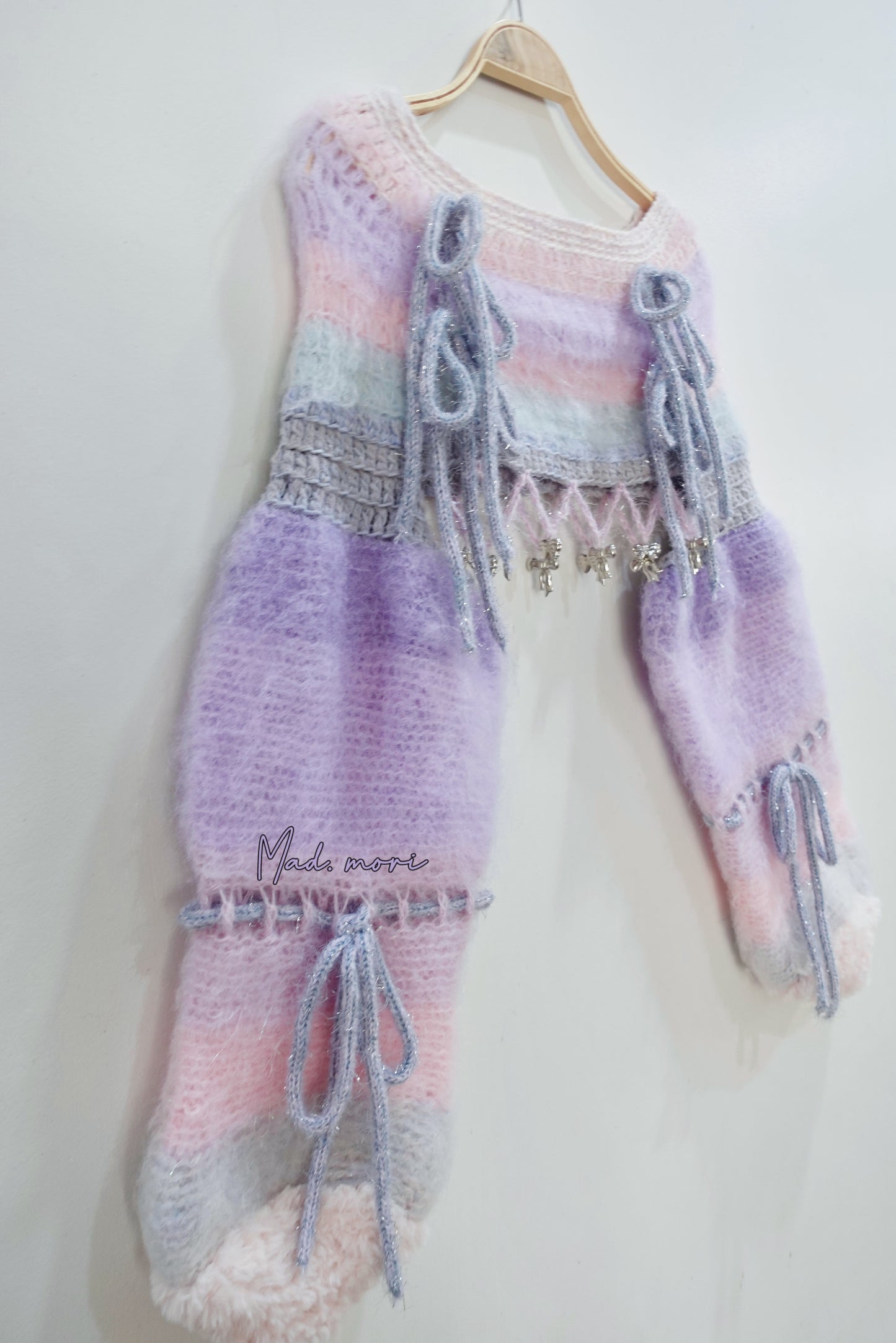 Madmori Ballet Ribbon Sleeves「Candy color」