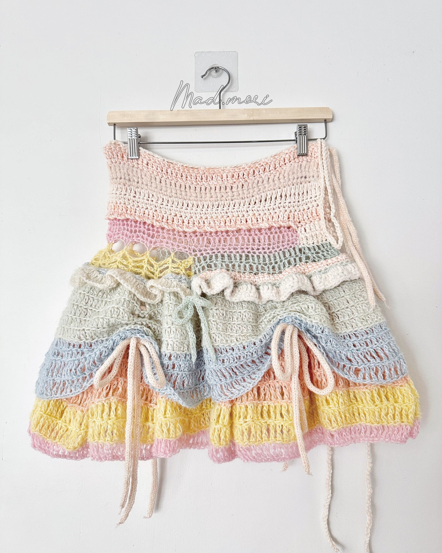 Fairy Layered mini Skirt 「Rainbow color」