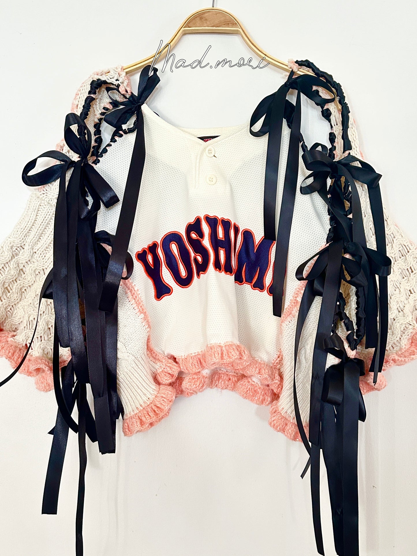 Mad.mori x Up cycled「YOSHIMI crochet ribbon」