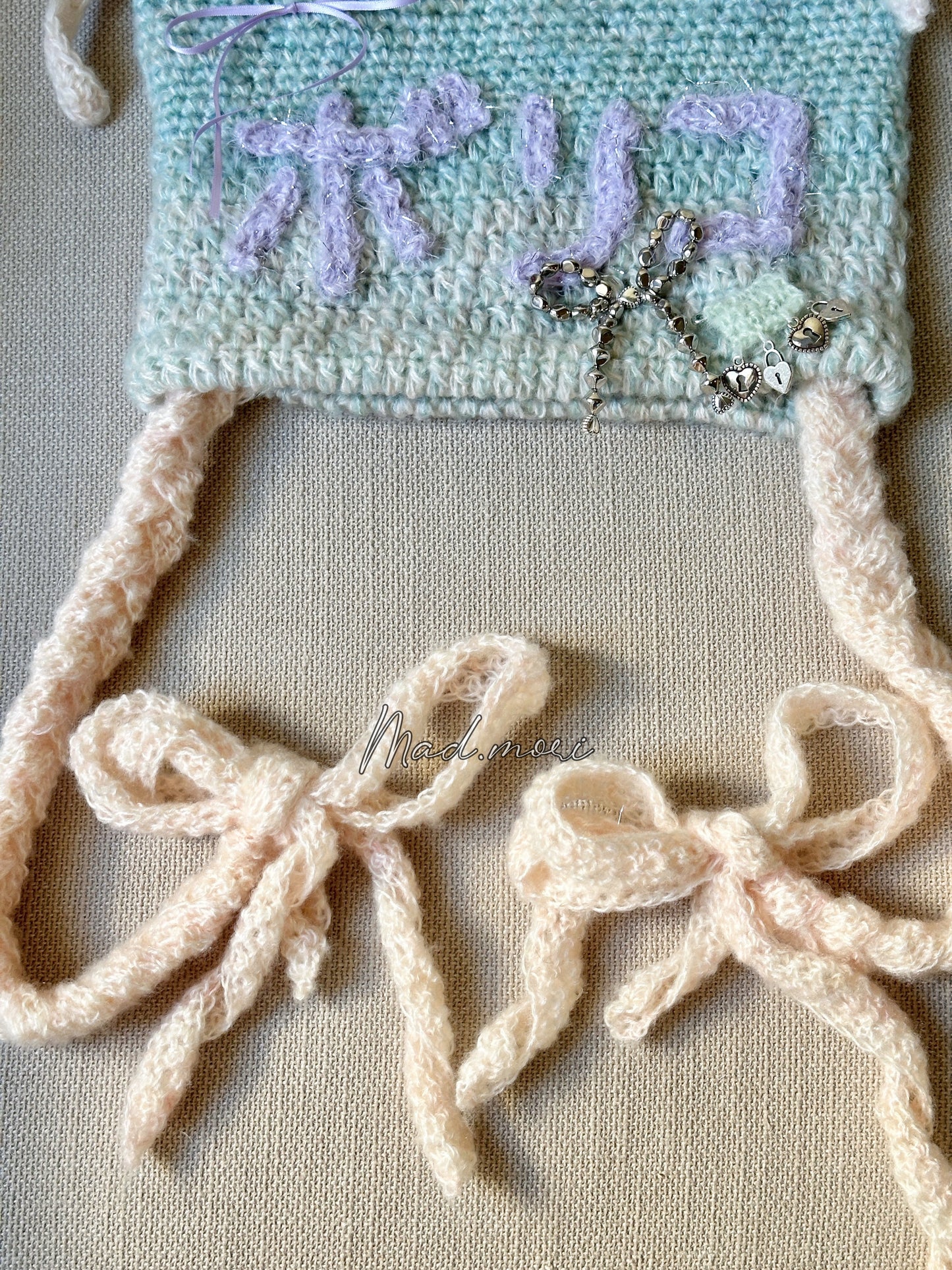 Madmori Baby Cat Ear Beanie「Blue Purple color」