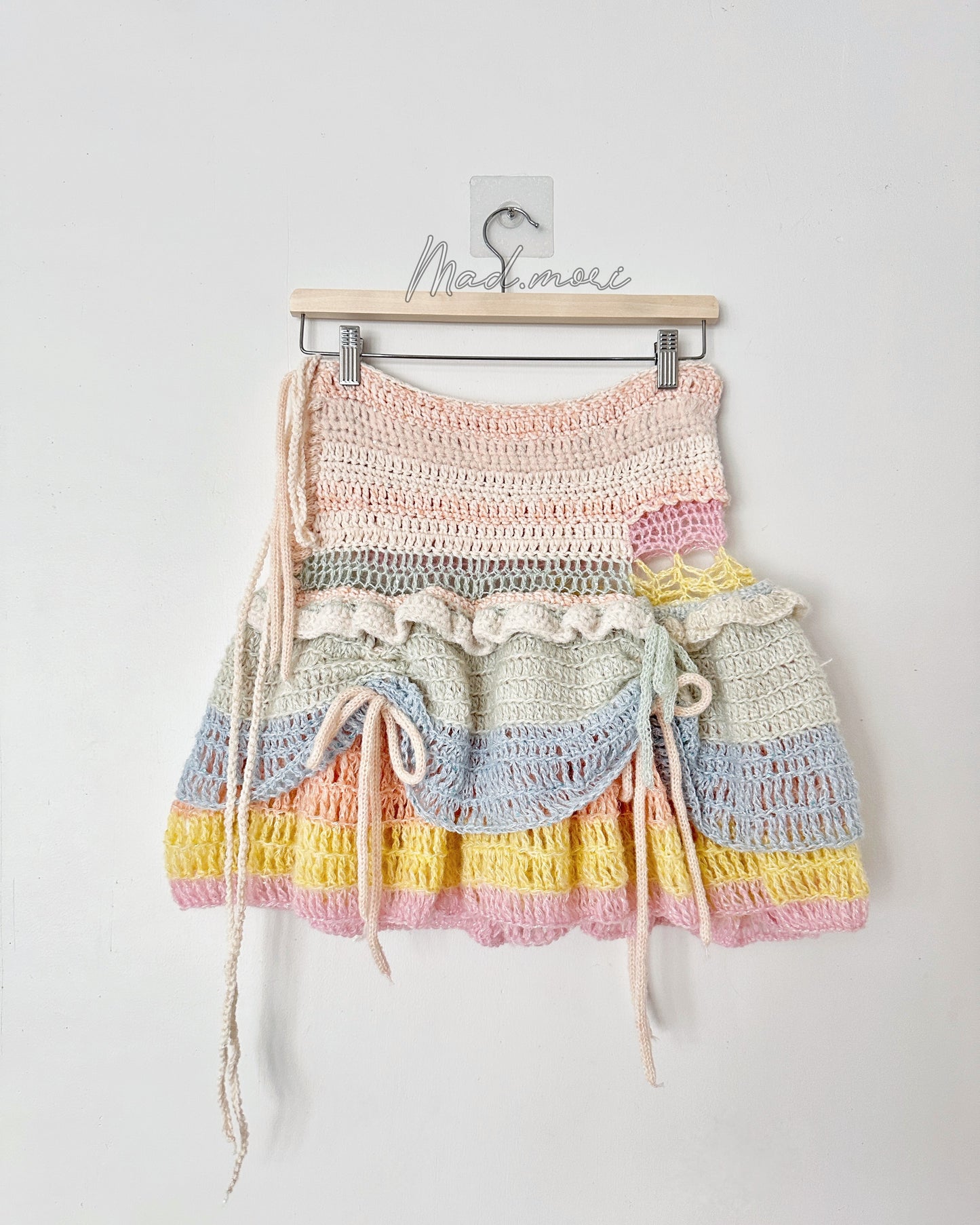 Fairy Layered mini Skirt 「Rainbow color」