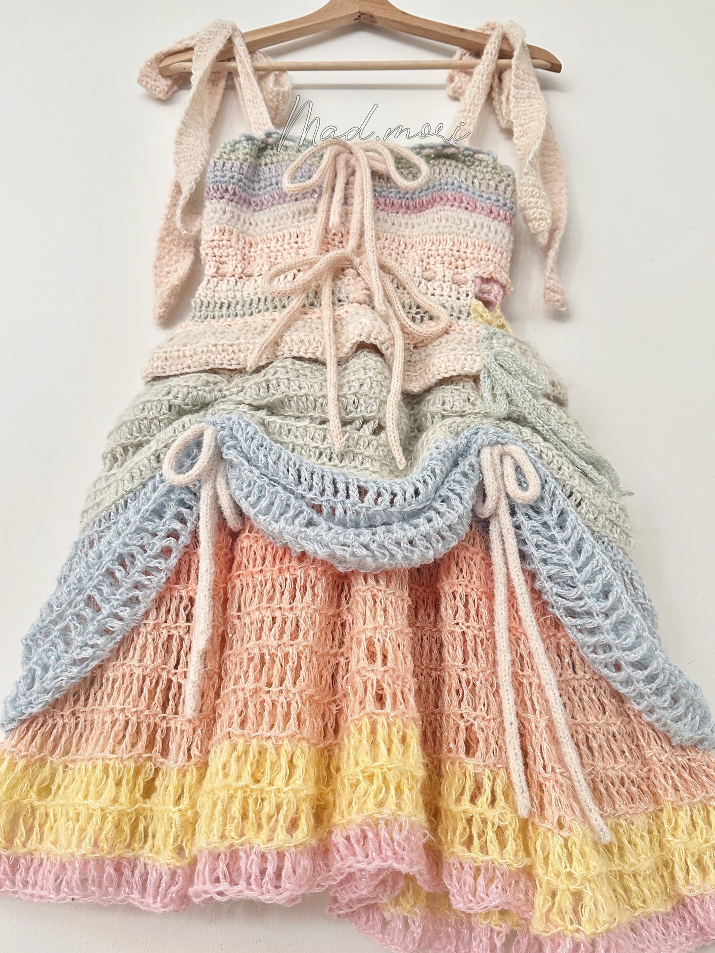 Fairy Layered Dress 「 Rainbow color」