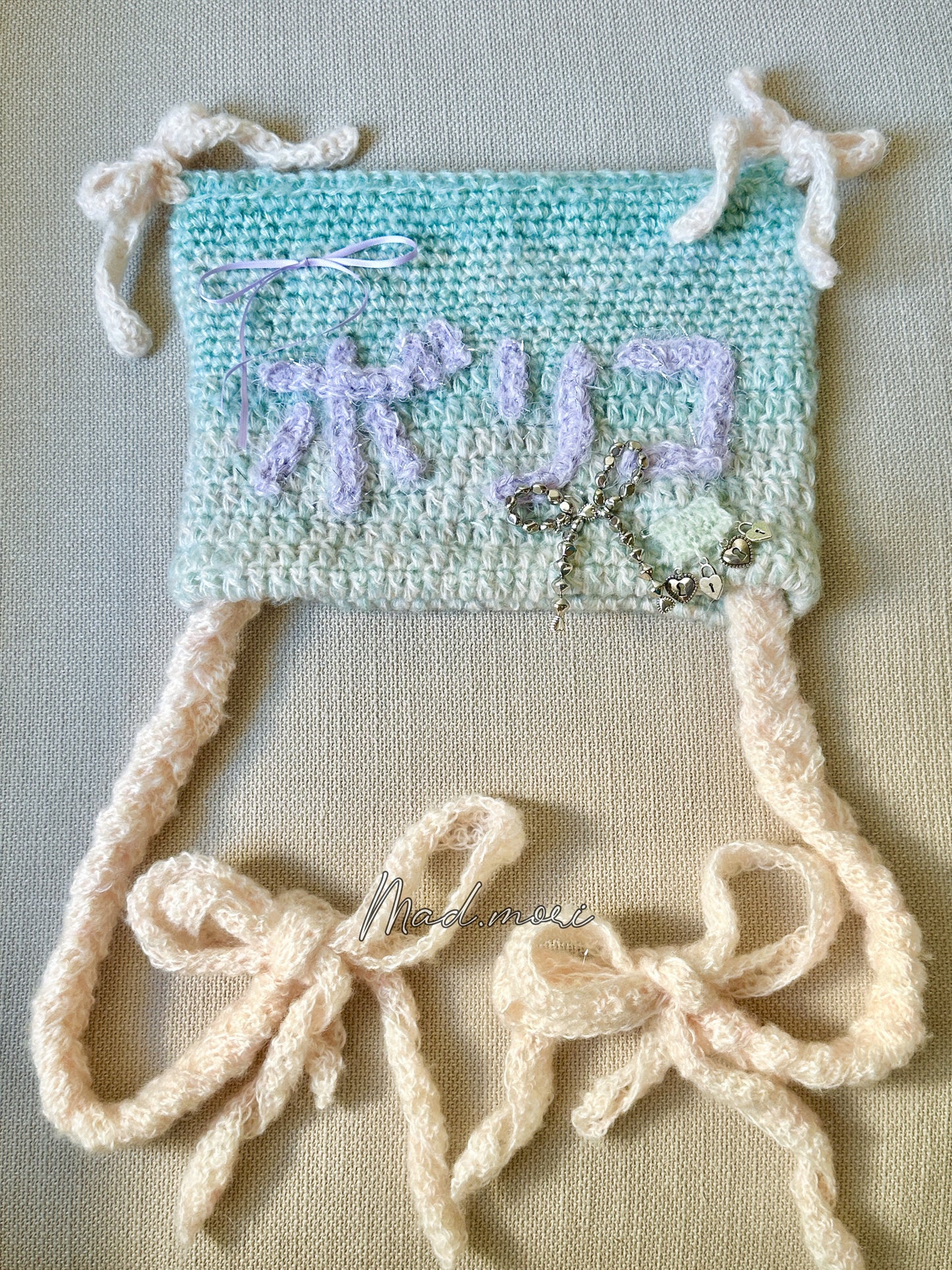 Madmori Baby Cat Ear Beanie「Blue Purple color」