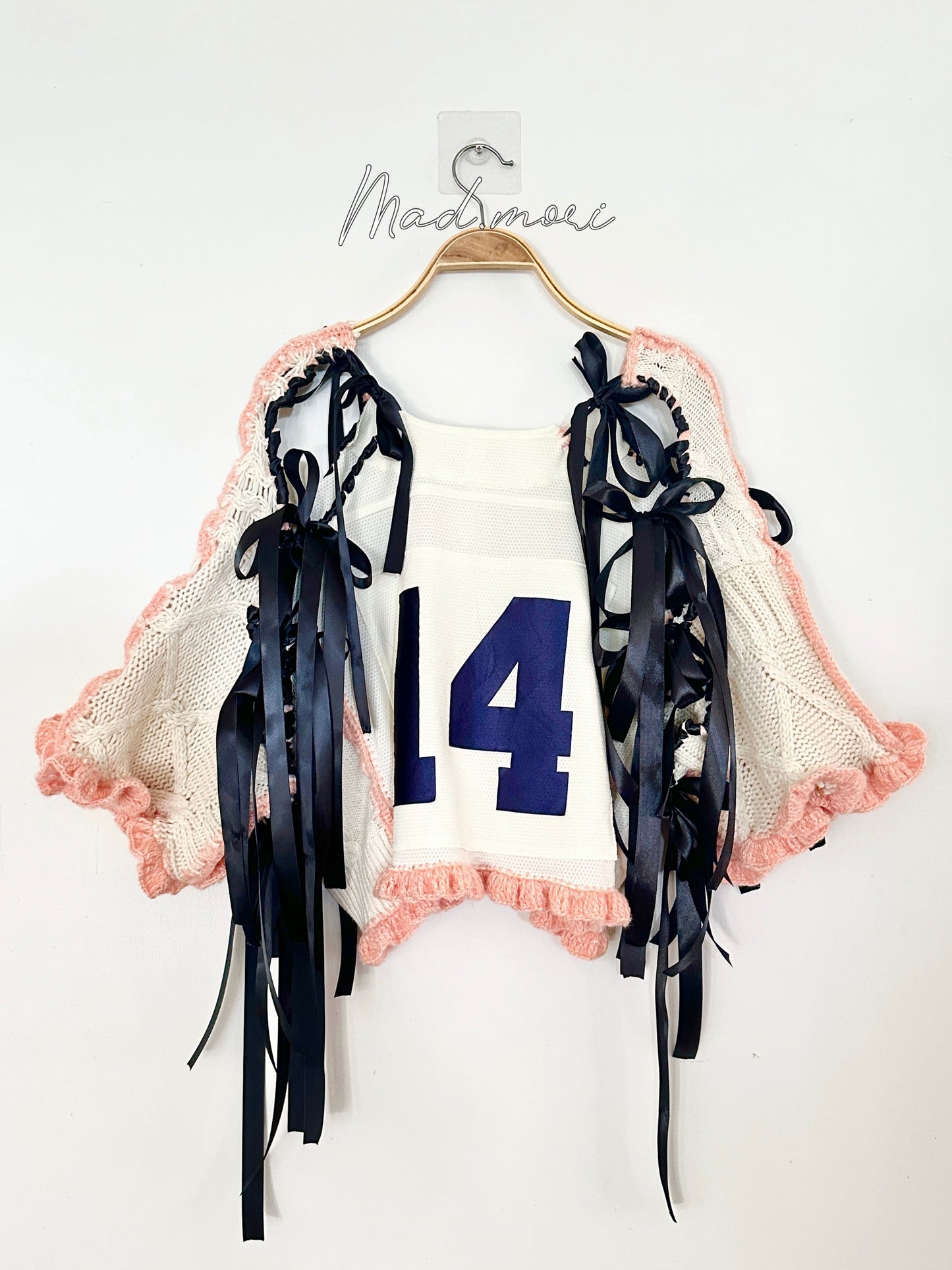 Mad.mori x Up cycled「YOSHIMI crochet ribbon」