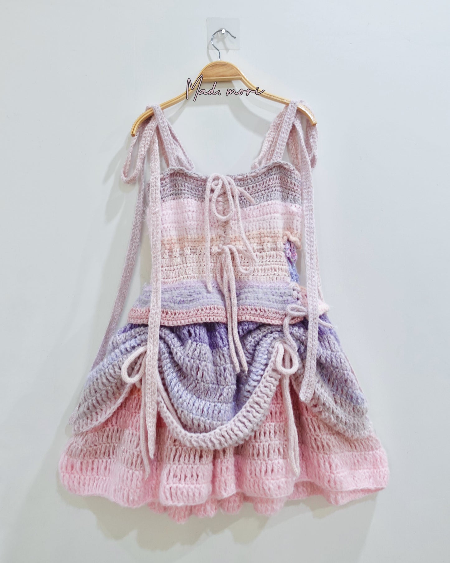Fairy Layered Dress「Pastel purple/pink color」