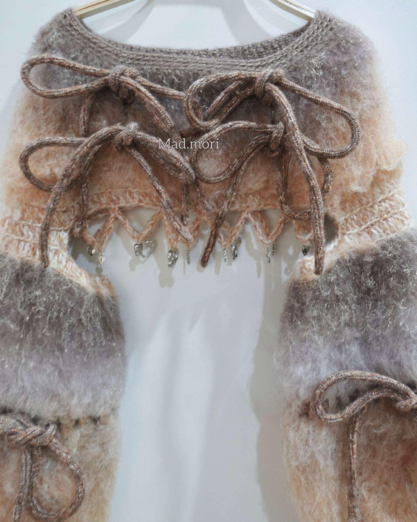 Madmori Ballet Ribbon Sleeves「Mocha Mousse x Hot Cocoa x Caramel color」
