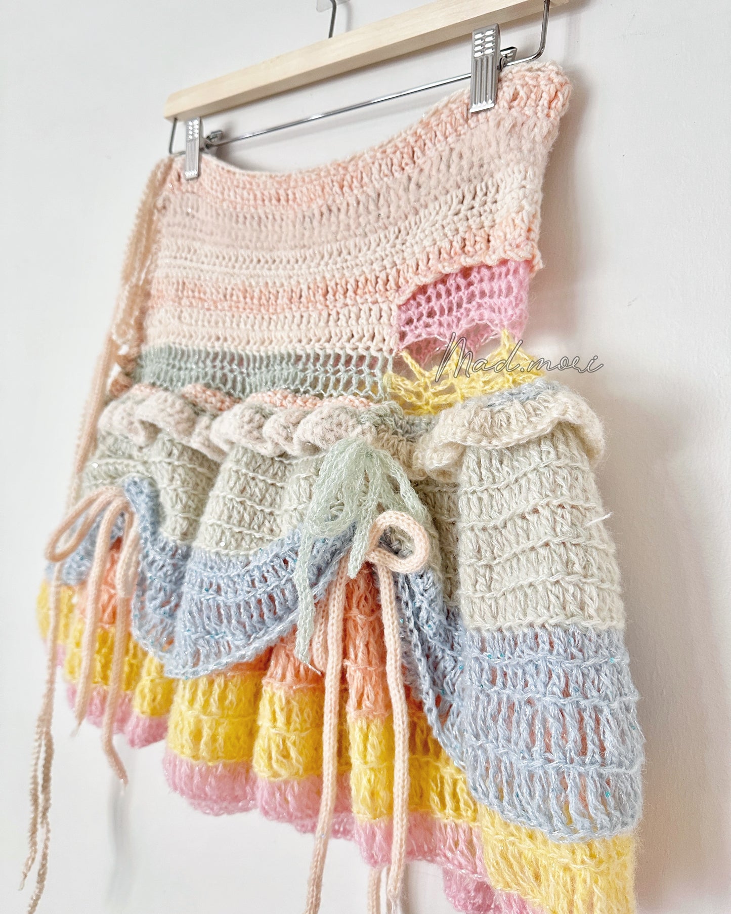 Fairy Layered mini Skirt 「Rainbow color」