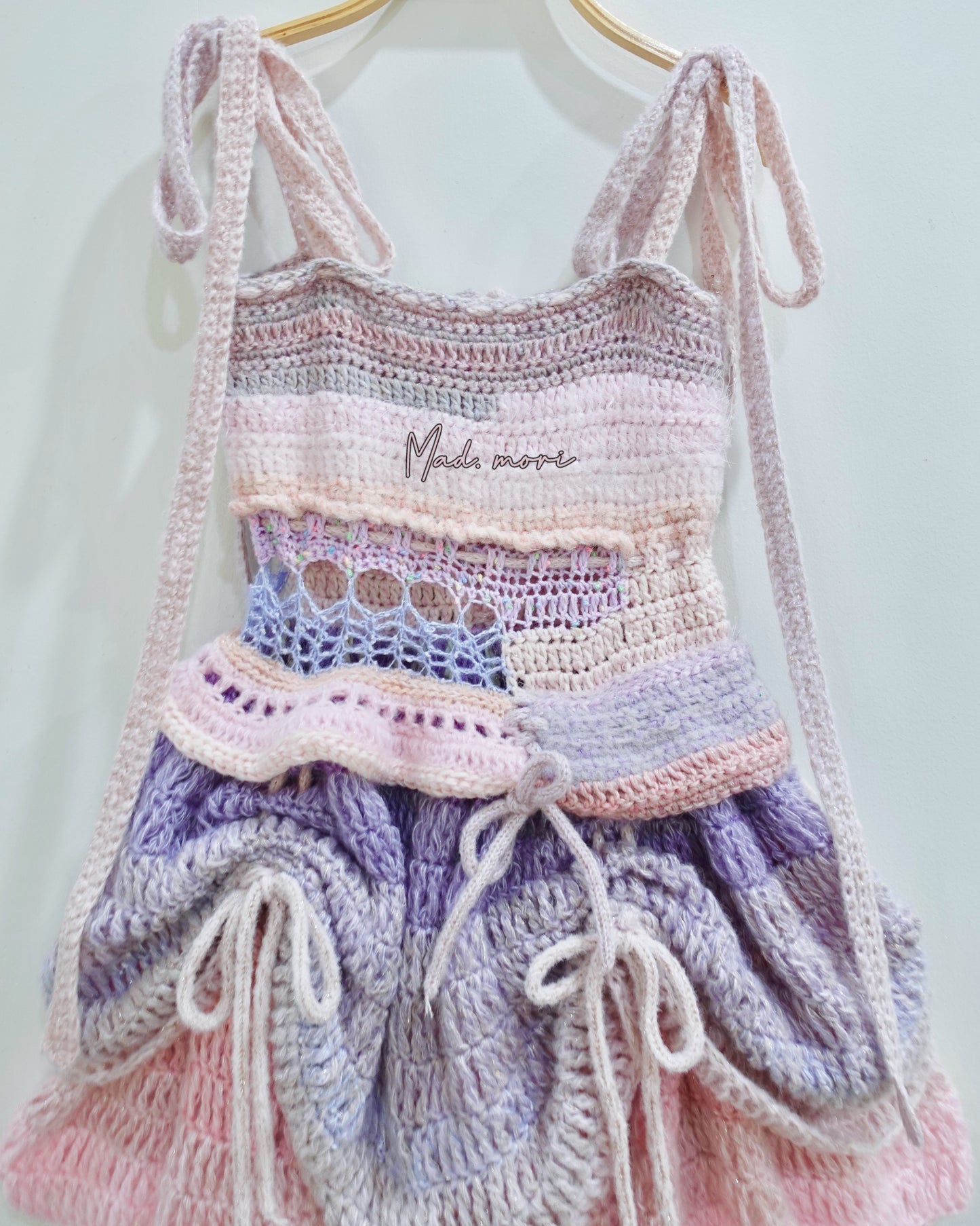 Fairy Layered Dress「Pastel purple/pink color」