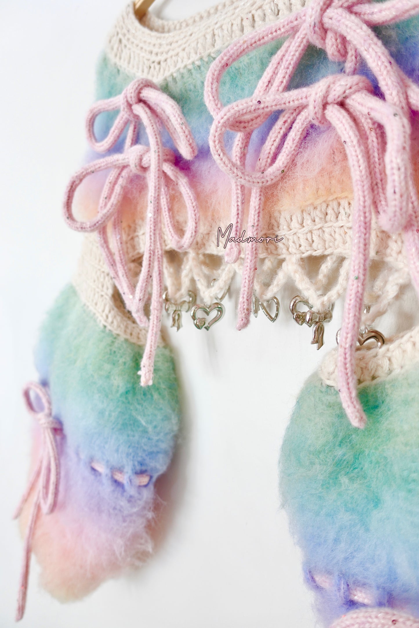 Madmori Ballet Ribbon Sleeves「Rainbow color」