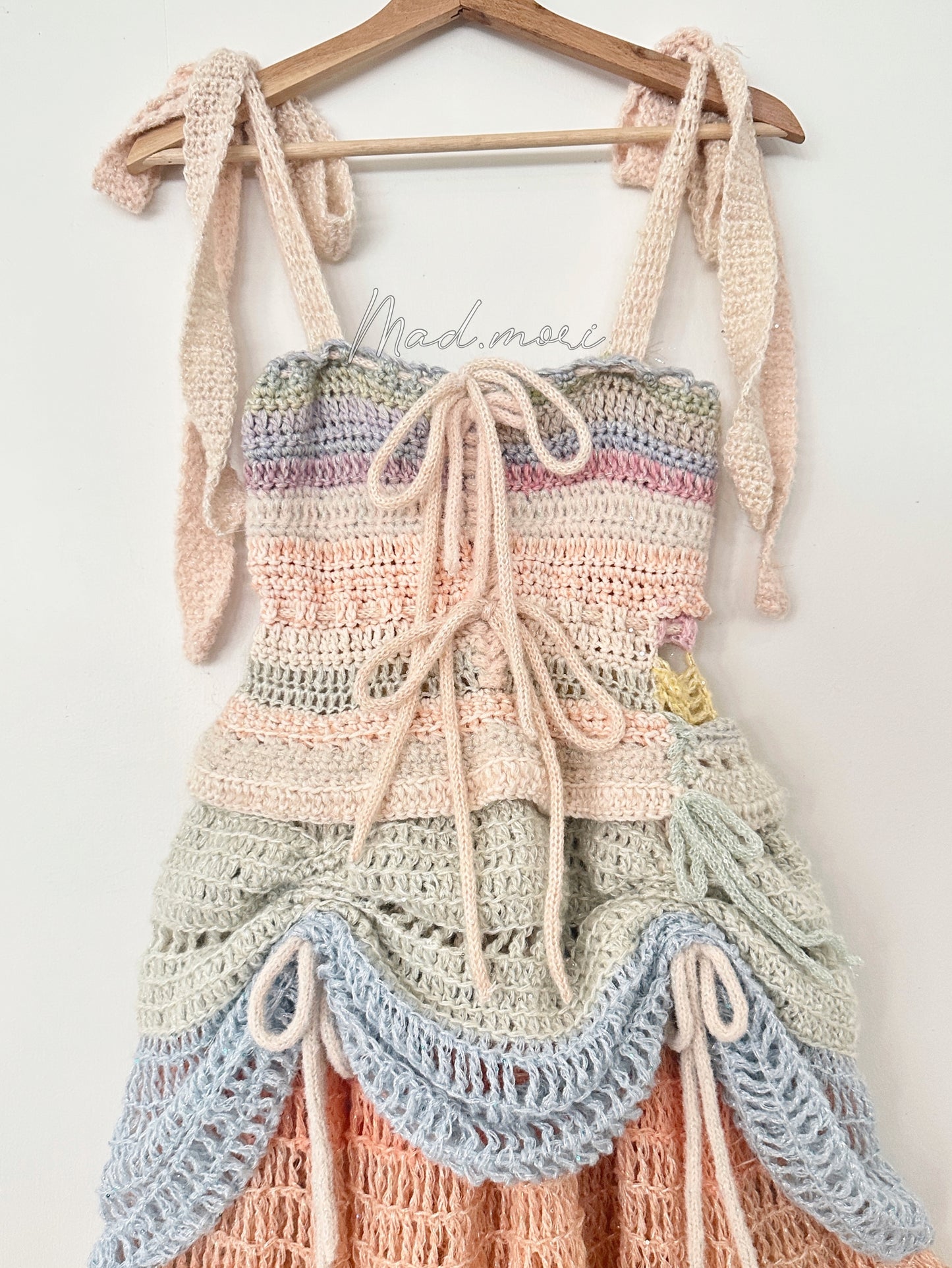 Fairy Layered Dress 「 Rainbow color」