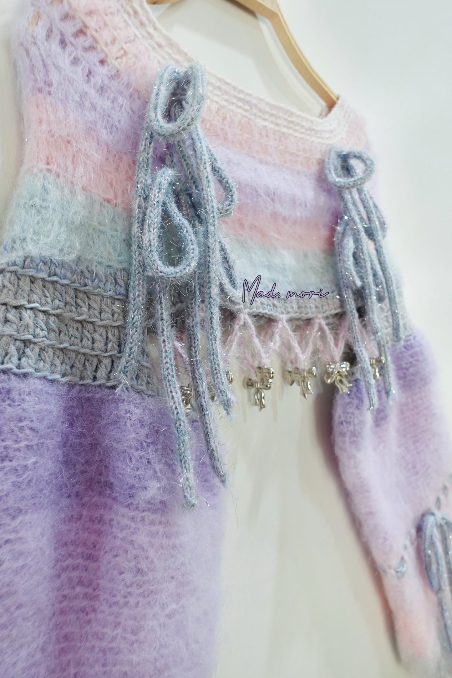 Madmori Ballet Ribbon Sleeves「Candy color」