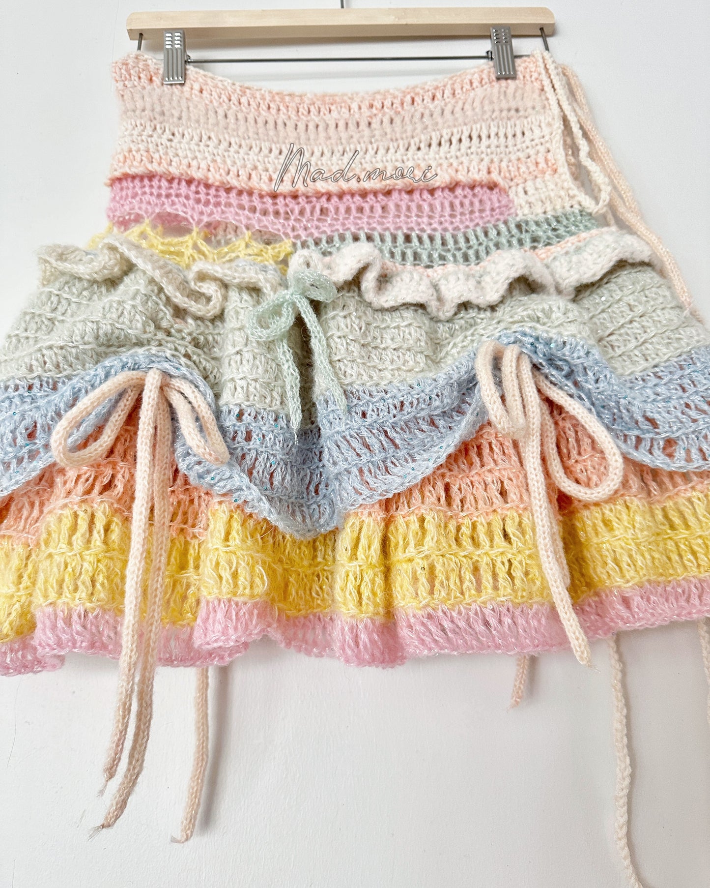 Fairy Layered mini Skirt 「Rainbow color」