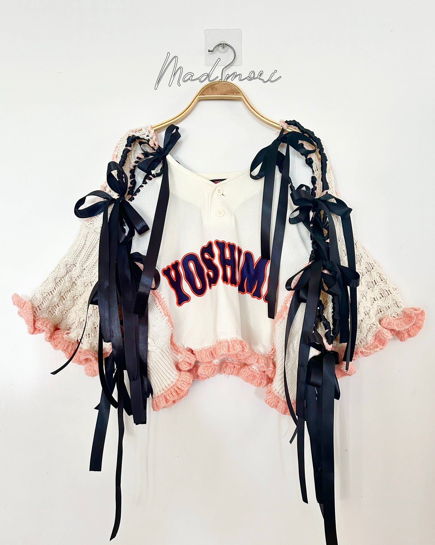 Mad.mori x Up cycled「YOSHIMI crochet ribbon」
