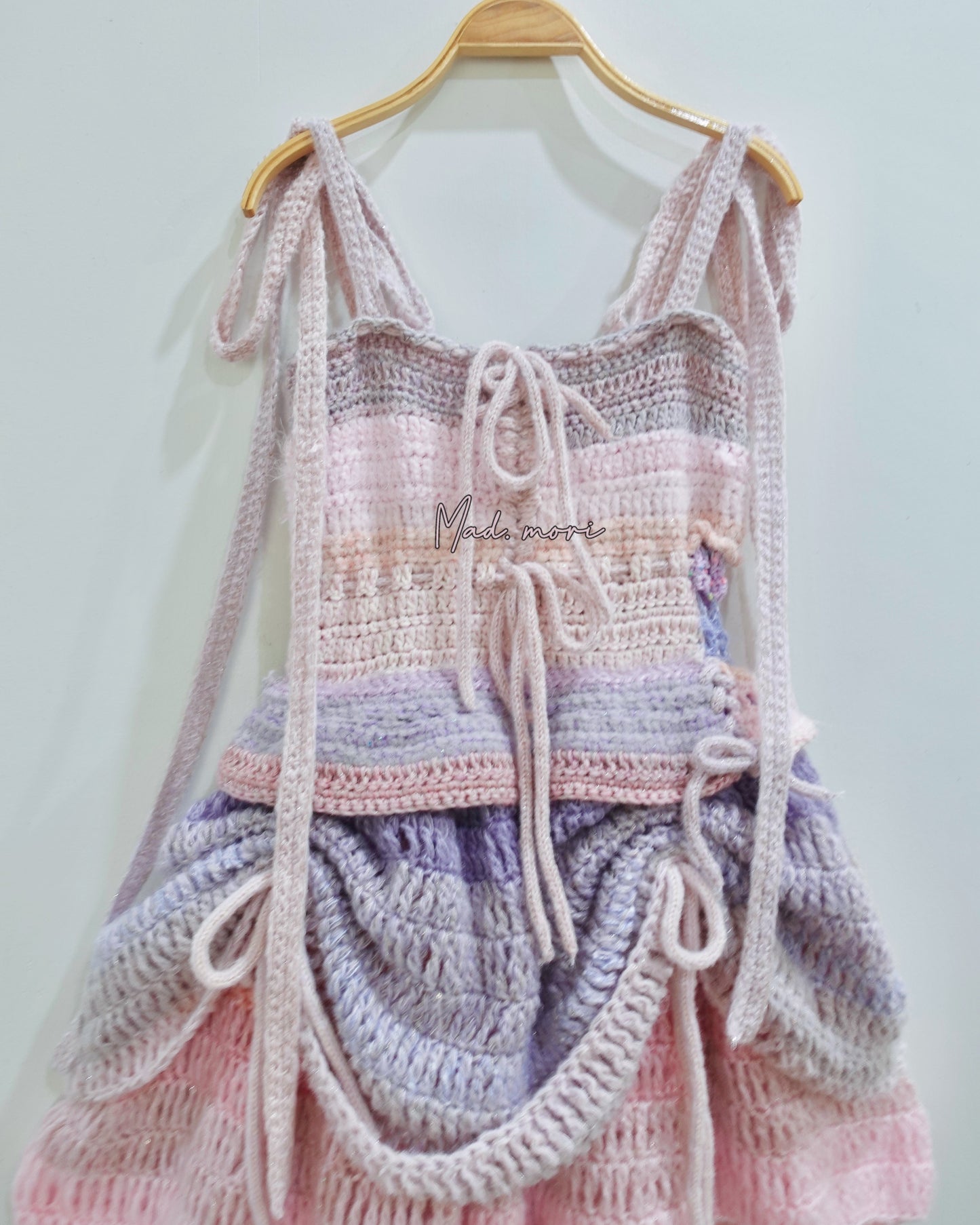 Fairy Layered Dress「Pastel purple/pink color」
