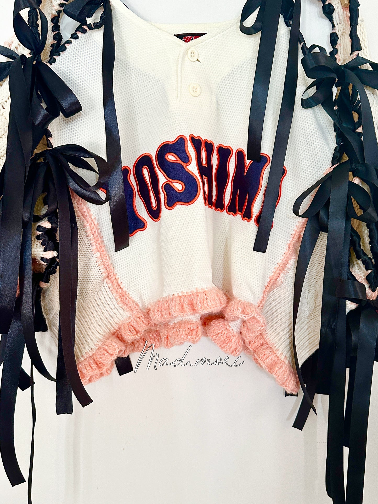 Mad.mori x Up cycled「YOSHIMI crochet ribbon」
