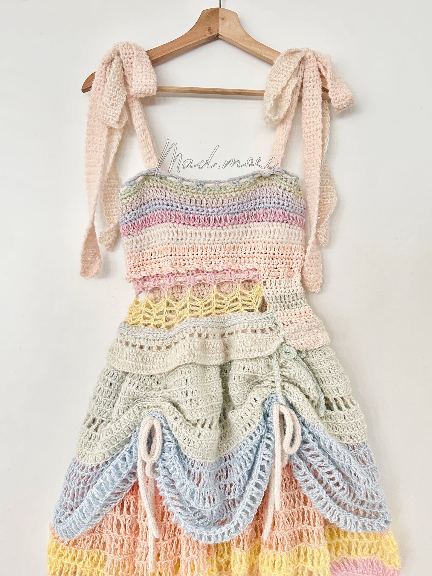 Fairy Layered Dress 「 Rainbow color」