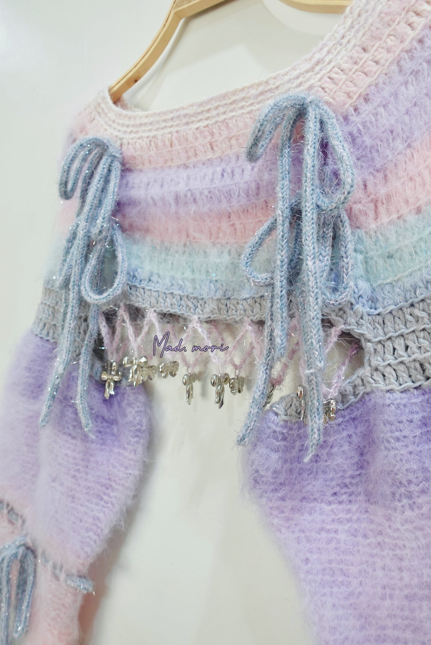 Madmori Ballet Ribbon Sleeves「Candy color」