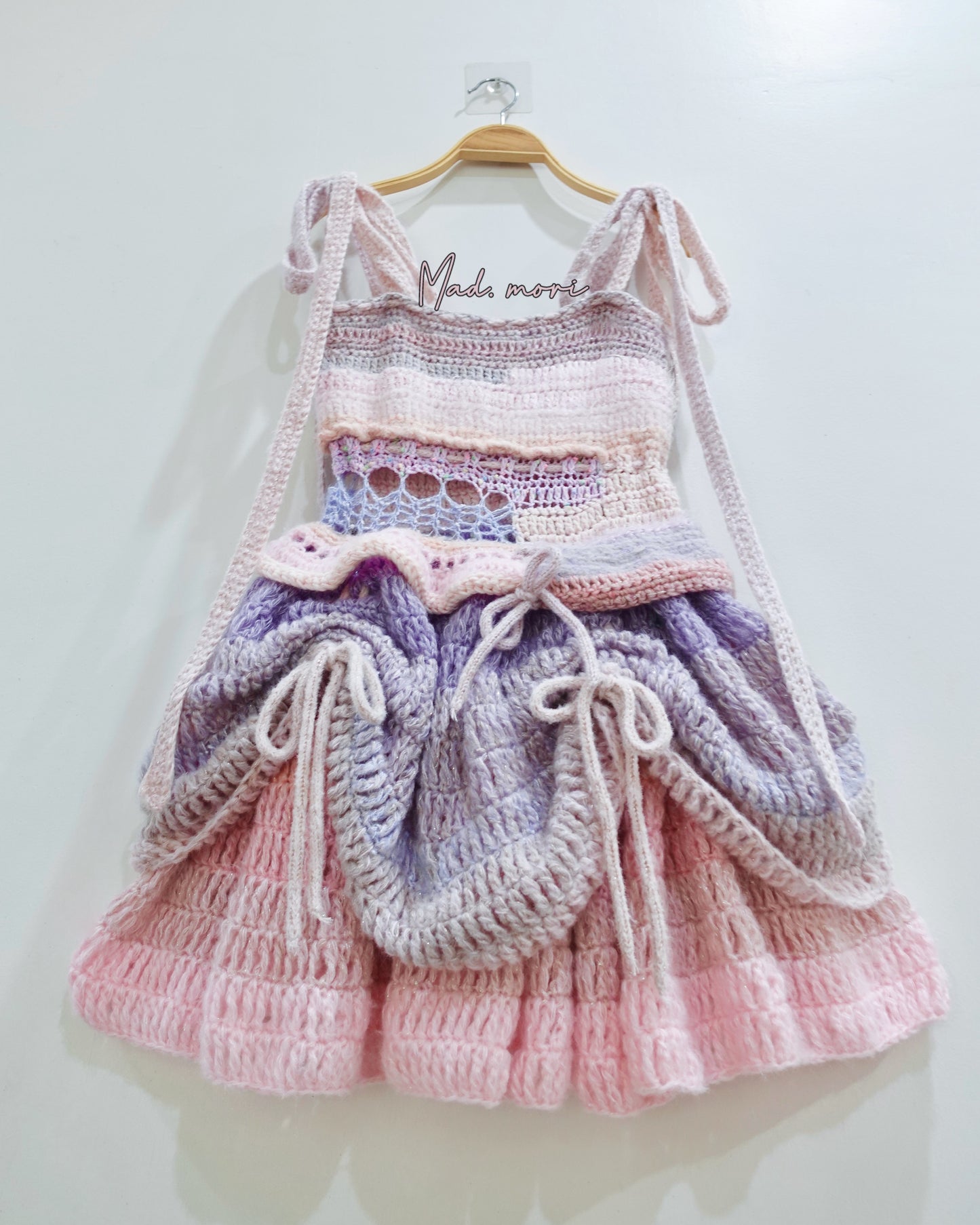 Fairy Layered Dress「Pastel purple/pink color」