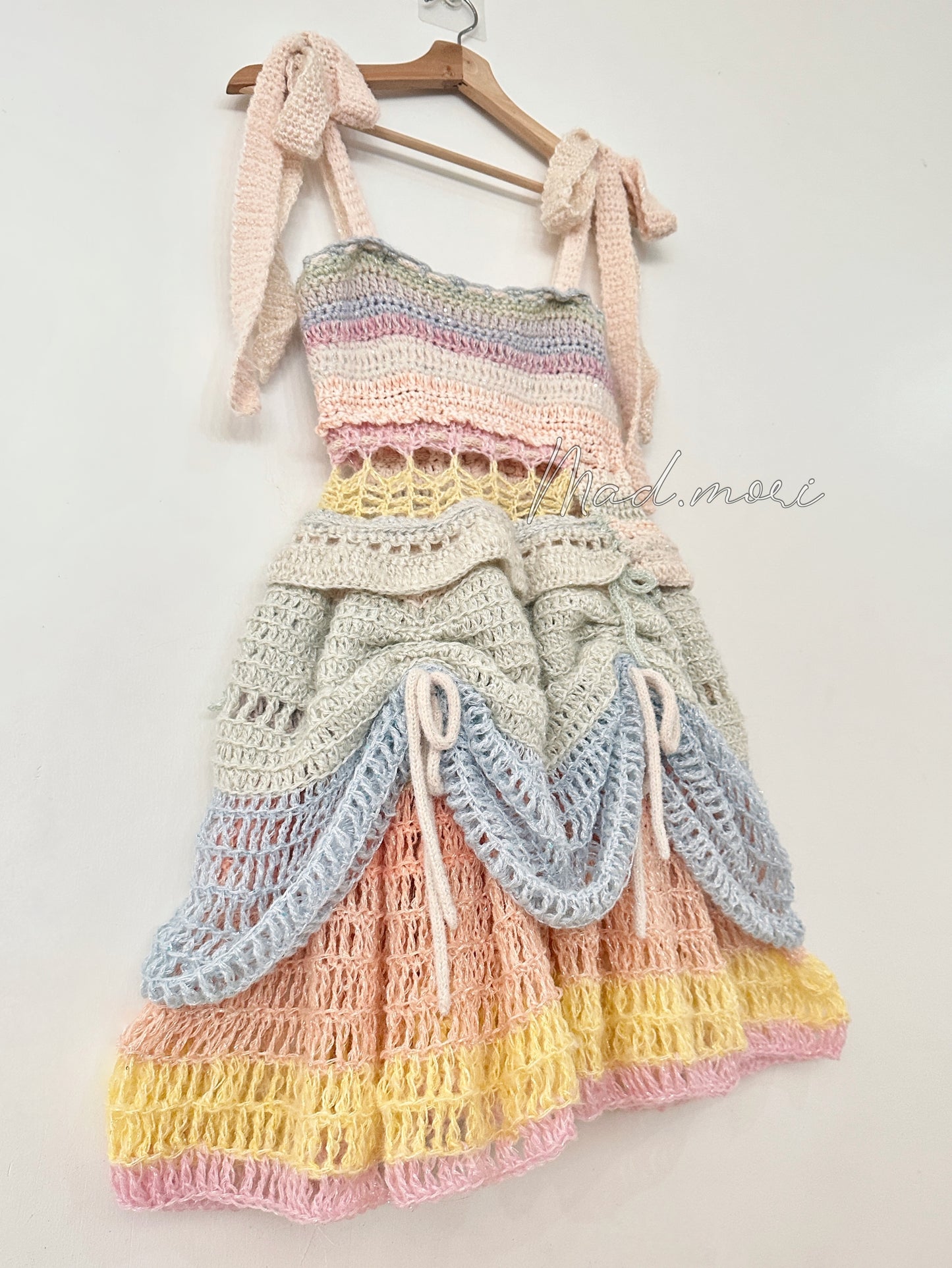 Fairy Layered Dress 「 Rainbow color」