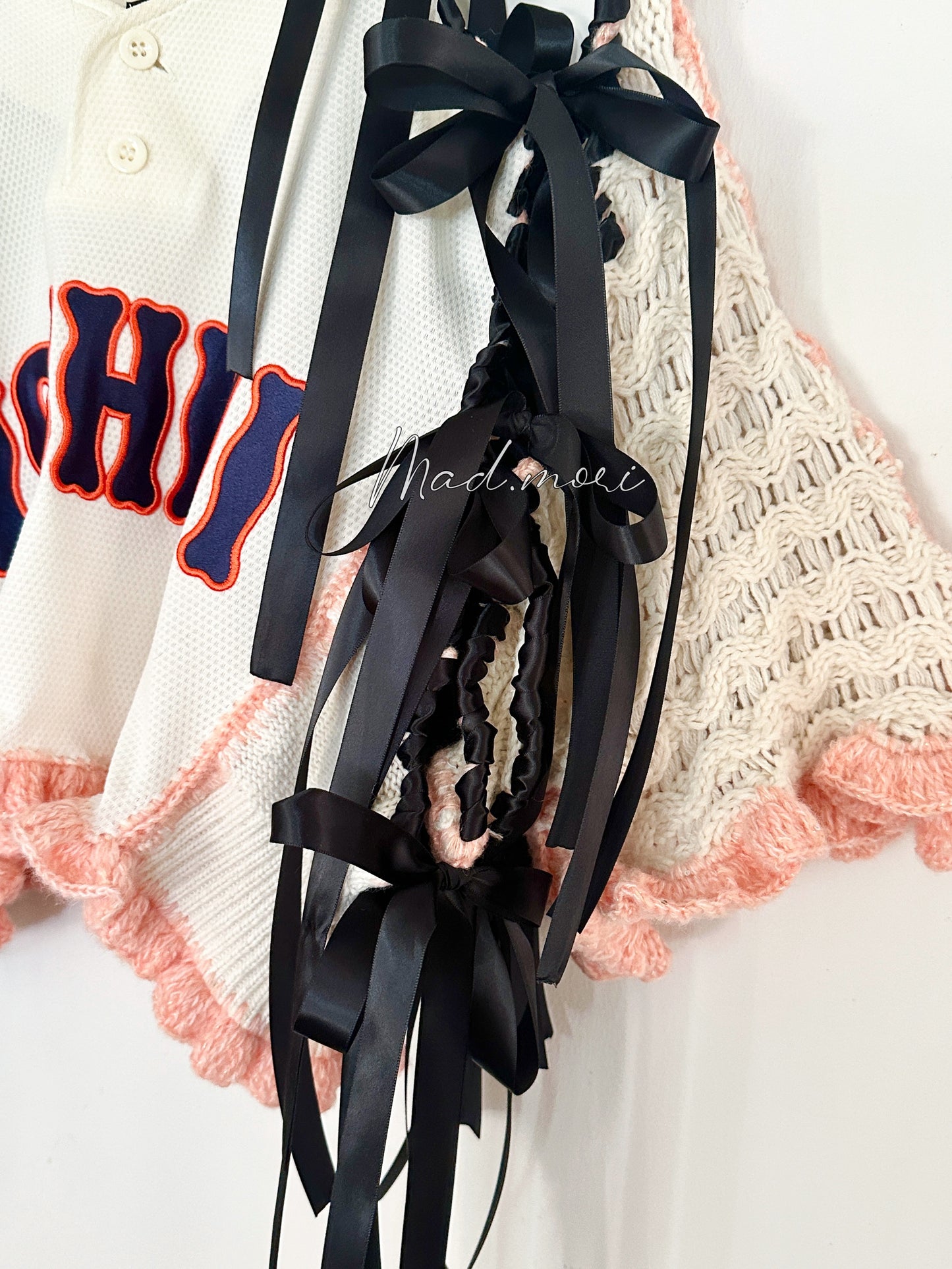 Mad.mori x Up cycled「YOSHIMI crochet ribbon」