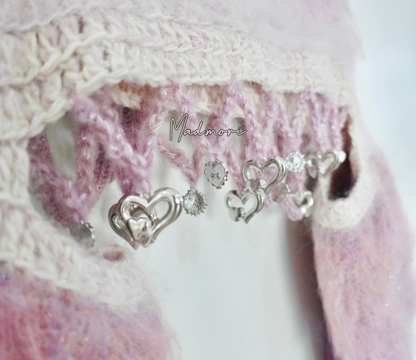 Madmori Ballet Ribbon Sleeves「 Lupine color」