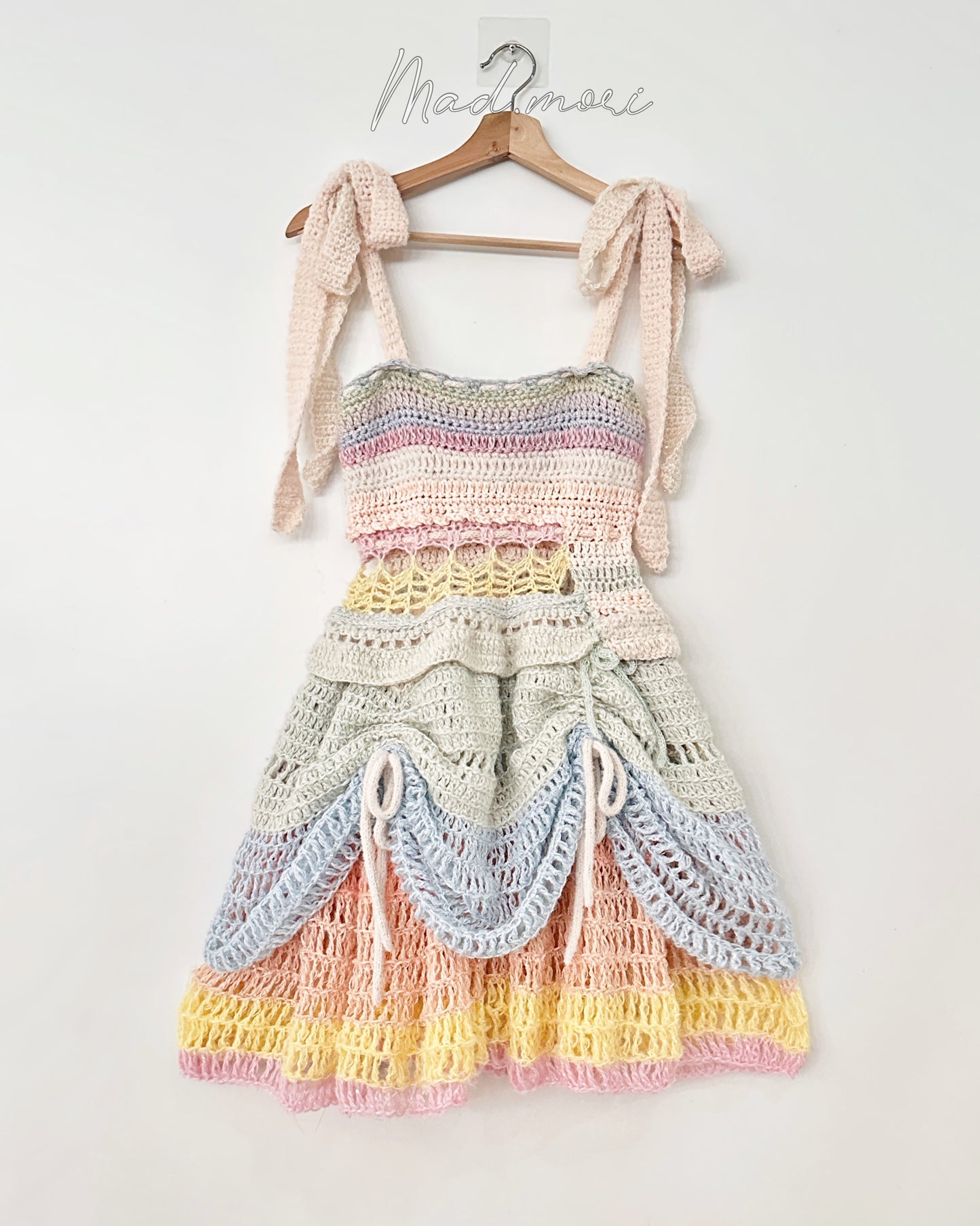 Fairy Layered Dress 「 Rainbow color」