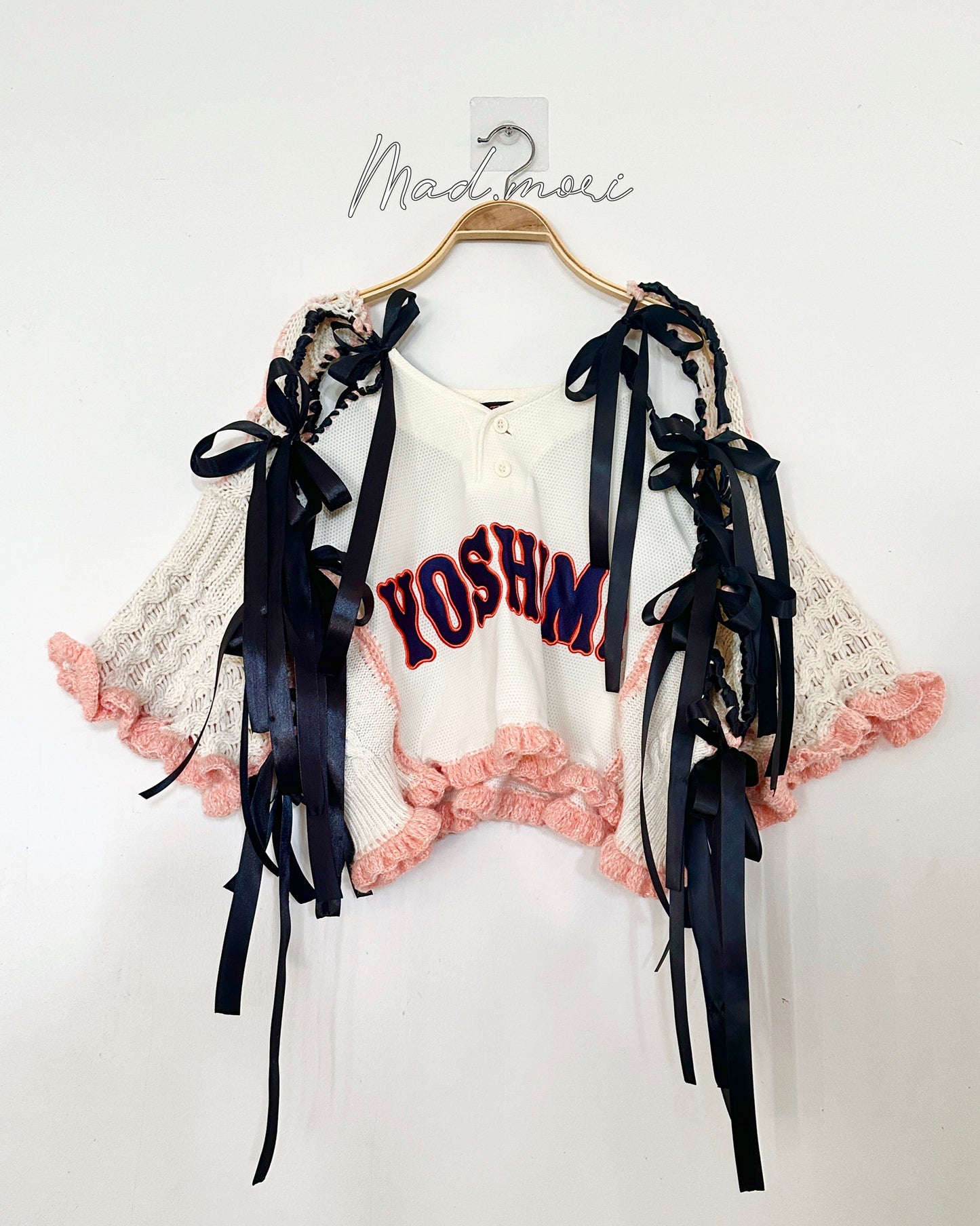 Mad.mori x Up cycled「YOSHIMI crochet ribbon」